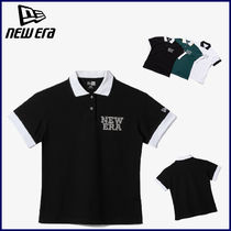 ゴルフウェア★NEW ERA★ポロシャツDOT LOGO POLO SHIRTS BLACK