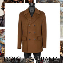 Dolce & Gabbana ダブルブレスト カシミアコート キャメル