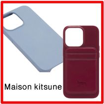 ☆【MAISON KITSUNE】☆iPhone14pro*FOX Magsafe CardCas.e☆