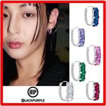 ☆韓国の人気☆【BLACKPURPLE】☆Sunset Crystal Earring.s☆