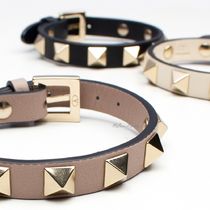 関税送料込み - VALENTINO ROCKSTUD レザーブレスレット