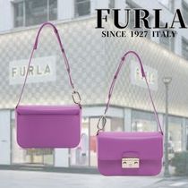 【関税・送料無料】FURLA・新作 ロゴ クロスボディバッグ