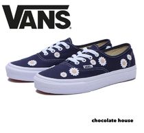 ◆VANS◆AUTHENTIC オーセンティック V44CF EMB.F NAVY/FLOWER