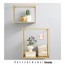 【PB Teen】Open Cube Shelves, Set of 2 壁掛けシェルフ