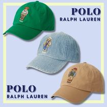 人気【POLO Ralph Lauren】ベア ツイル＆デニム ボールキャップ