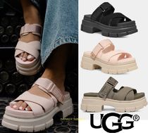 【厚底☆】アグUGG Ashton Slideスライドサンダル