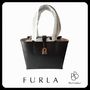 FURLA トートバッグ ★フルラ ソフィア トートバッグ M ブラック BATTPRSHSF000 1007