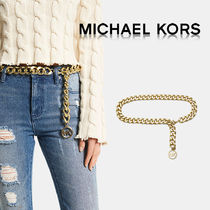 即発 Michael Kors  チェーン ベルト  レディース 558685