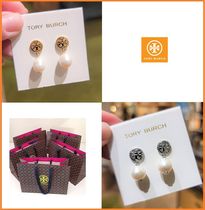 TORY BURCH ★Rope Logo Drop Earring ★ ドロップパール が上品