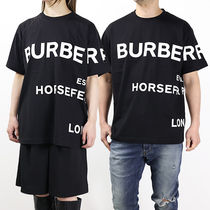 Burberry バーバリー Tシャツ 半袖 クルーネック オーバーサイズ