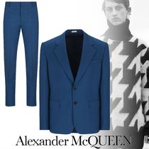 Alexander McQueen シングルブレスト セットアップ ブルー