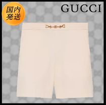 【国内発送★GUCCI】〔チルドレンズ〕コットン ショートパンツ