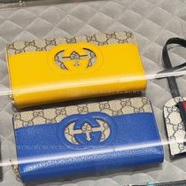 GUCCI■【SALE】国内発■カットアウト ジップアラウンド財布