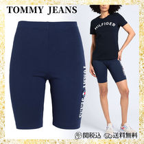 ★TOMMY JEANS★ レギンス サイクルショートパンツ 刺繍入り☆彡