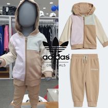 正品 adidas color block hoodie set アディダスセットアップ