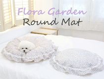 ITSDOG イッツドッグ FLORA GARDEN ROUNDMAT Msize【2色】