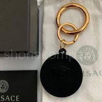 【関込】VERSACE ヴェルサーチェ Air Tag メドゥーサ キーリング