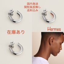 国内発送 エルメス メンズ シングルピアス サボ 馬蹄