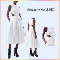 ◆AlexanderMcQueenカットアウト ポプリンドレス