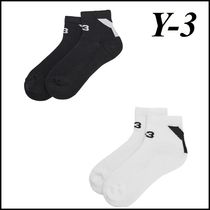 【関税込】新作◆Y-3  ワイスリー◆ロゴ ロー ソックス