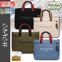 ユニセックスで【COACH】キャンバストートバッグ 2way 大サイズ