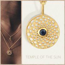 【TEMPLE OF THE SUN】Serene ゴールドネックレス/18金 天然石