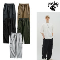 【perstep】Cargo Round Sweat Pants Set of 5★JULP4558