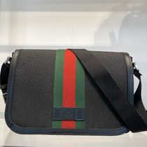 入手困難◆GUCCI ショルダーバッグ ウェブストライプ WEB black