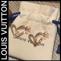 【すぐ届く/可愛くておしゃれ♪】Louis Vuitton ピアス ハート