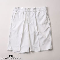 J.LINDEBERG GOLFサイドラインハーフパンツストレッチ&撥水加工1