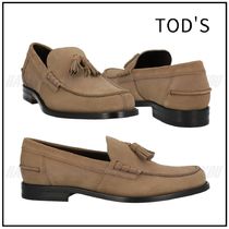 関税送料込【TOD'S】タッセル モカシン シューズ