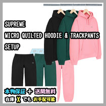 セットアップ Supreme MICRO QUILTED パーカー スウェットパンツ