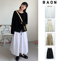 【BAON】Belly Flare Skirt