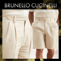 【23SS】BRUNELLO CUCINELLI/ダブルプリーツ バミューダショーツ