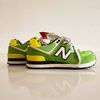 New Balance スニーカー NEW BALANCE ★メンズスニーカーWL574YCG 国内発送　GREEN(2)