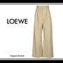 LOEWE パンツ これで決まり！◇ワイドレッグ Pants◇LOEWE