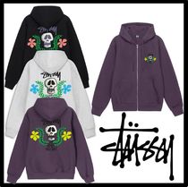 ★送料・関税込★STUSSY★SKULL CREST ZIP HOODIE★パーカー★