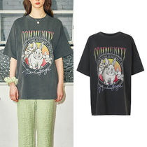 eyeye★大人気 VINTAGE RABBIT PRINT T-SHIRT