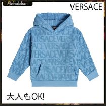 VERSACE☆キッズ ロゴジャカードコットンパーカー　大人もOK!