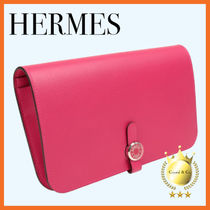 【他カラーも◎】HERMES (エルメス) ■ ドゴン GM レザー 財布