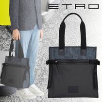 ETRO エトロ カラーブロック アイコニック トートバッグ