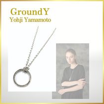 [GroundY★Yohji Yamamoto] BRASS CIRCLE NECKLACE★GIFTにも