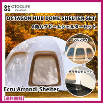 OTOO LIFE CAMPING★ARRONDI DOME SHELTER、FULL FLY、SHEET SET