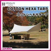 ★OTOO LIFE CAMPING★ ECRU COTTON HEXA TARP ヘキサタープ