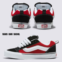 VANS★KNU SKOOL★兼用★RED/TRUE WHITE