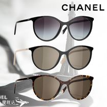 CHANEL シャネル Logo ロゴ パント シェイプ サングラス CH5448