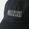 Ganni キャップ GANNI ベースボールキャップ Cap ロゴ 帽子(14)