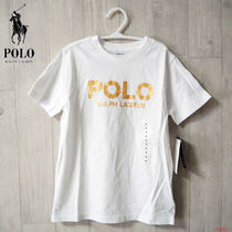 即発☆POLO ラルフローレン GOLDロゴ Tシャツ 関税込み