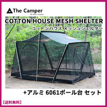 ★THE CAMPER★ Cotton House Mesh Shelter Pole Set シェルター