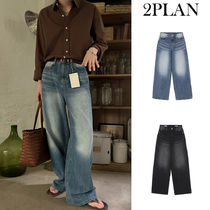 【2plan】Pou Cat Brush Washing Denim